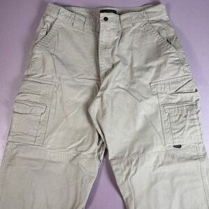 Tru Spec Pants Men's 38x32 Khaki Cargo Pockets Casual‎